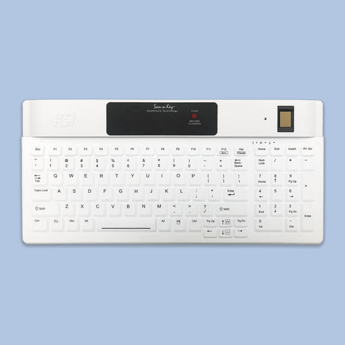Teclado médico con teclas digitales - KSI-1802R SX FFFW - Key Source International - con seguridad Endpoint / internacional / de silicona