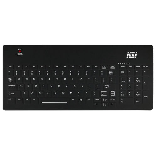 Teclado médico con teclas digitales - KSI-1801 SX B - Key Source International - internacional / de silicona / de caucho de silicona