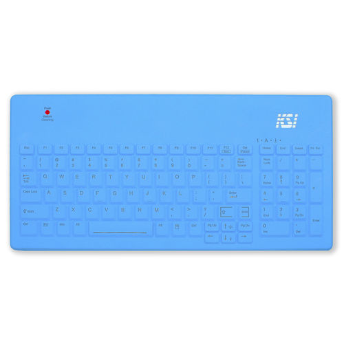 Teclado médico con teclas digitales - KSI-1801 SX BL - Key Source International - internacional / de silicona / de caucho de silicona