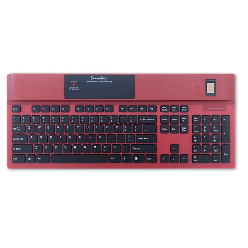 Teclado médico con teclas digitales - KSI-1700 SX FFFR - Key Source International - con seguridad Endpoint / internacional / biométrico