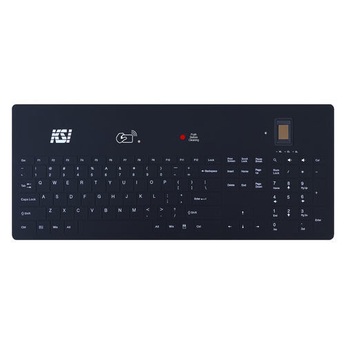 Teclado médico con autenticación multifactor - KSI-2000 - Key Source International - RFID / de silicona / desinfectable