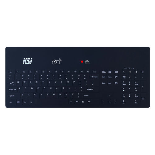 Teclado médico RFID - KSI-2000  - Key Source International - de silicona / desinfectable / USB