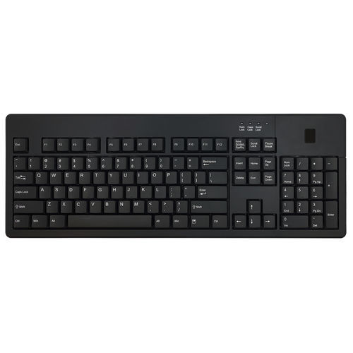 Teclado médico USB - KSI-2100 NB - Key Source International - biométrico / para prescripción electrónica