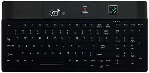 Teclado médico de silicona - Nymi Band™ - Key Source International - USB / retroiluminado / higiénico