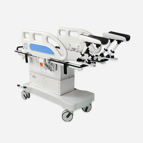 Carro camilla para traslado de pacientes - Klarity Medical - para resonancia magnética / eléctrico / de altura variable