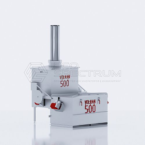 Incinerador para animales - VOLKAN 500 - Eco-Spectrum LLC - de laboratorio / para residuos médicos / de desechos