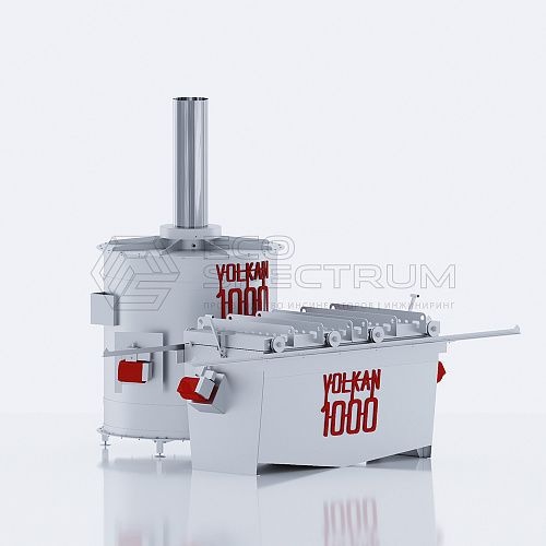 Incinerador térmico - VOLKAN 1000 - Eco-Spectrum LLC - de laboratorio / para animales / para residuos médicos