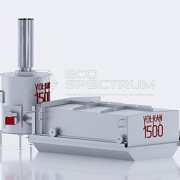Incinerador térmico - VOLKAN 1500 - Eco-Spectrum LLC - de laboratorio / para animales / para residuos médicos