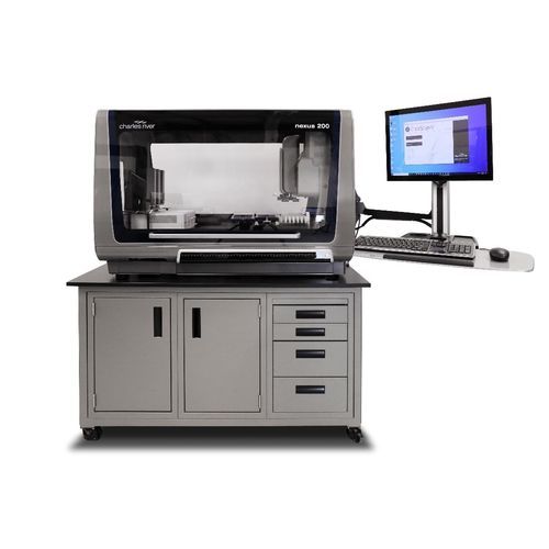 Sistema de automatización de laboratorio para prueba de endotoxinas - Endosafe® Nexus 200™ - Charles River Laboratories - con lector de códigos de barras / robotizada