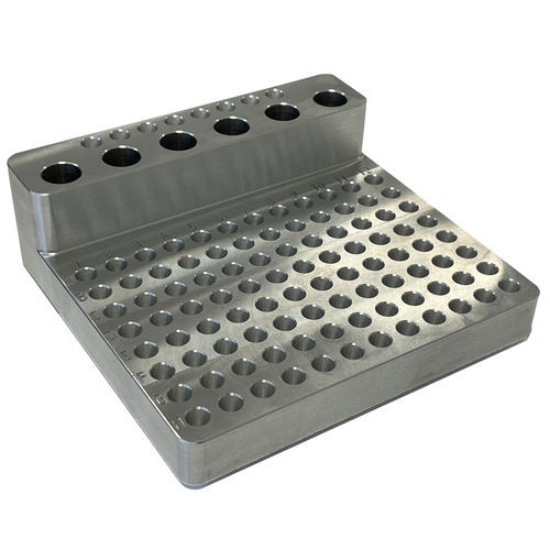 Rejilla para tubos - FastGene - Bulldog Bio, Inc. - de mesa / de aluminio
