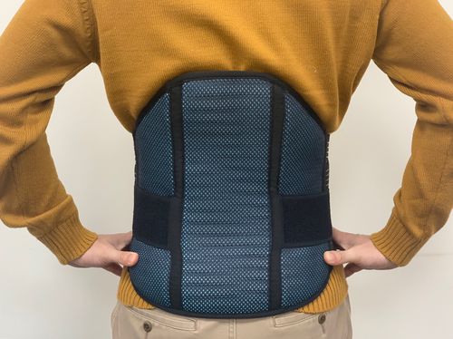 Faja de sujeción lumbosacra - 632835642834572 - HYMED Technology - para adulto / semirrígida / M