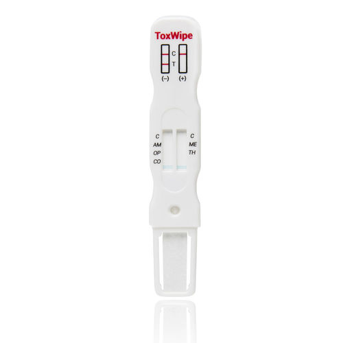 Prueba rápida de estupefacientes - ToxWipe™ 5 S - Oranoxis - de marihuana / de anfetamina / de cocaína