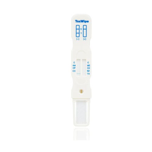 Prueba rápida de detección de droga - TOXWIPE™ 7+  - Oranoxis - de marihuana / de anfetamina / de cocaína