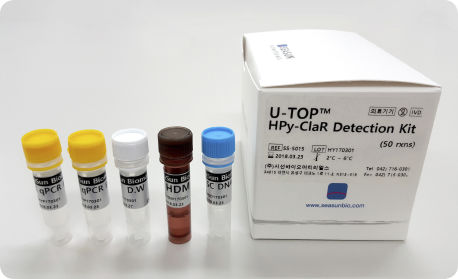 Kit de reactivos de diagnóstico - U-TOP™ HPy-ClaR - SEASUN BIOMATERIALS INC. - para bacterias