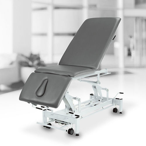 Mesa de reconocimiento de fisioterapia - ENB-101 - Enigma Care - eléctrica / de altura variable / con respaldo regulable