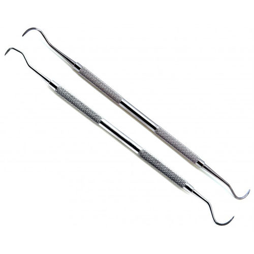 Escarificador dental periodontal - TI-03-1015 - TRANSACT INTERNATIONAL - set completo / doble / de acero inoxidable