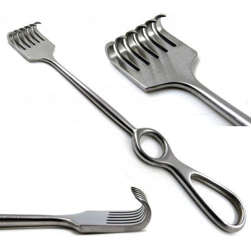 Retractor para cirugía - TI-03-2005 - TRANSACT INTERNATIONAL - para adulto / de acero inoxidable / apto para autoclave