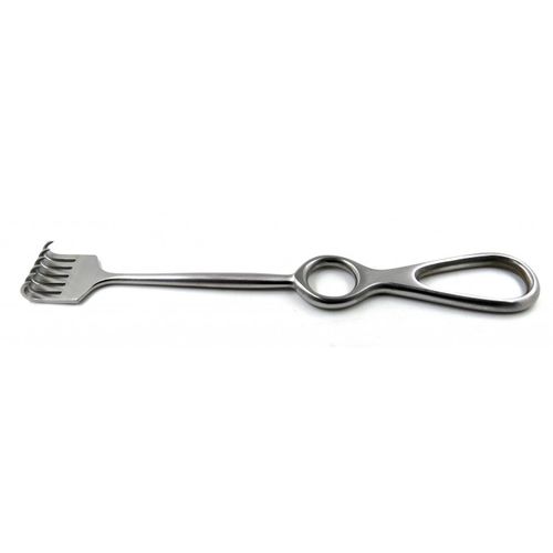 Retractor para cirugía - TI-SUR-VR-143 - TRANSACT INTERNATIONAL - de acero inoxidable / apto para autoclave