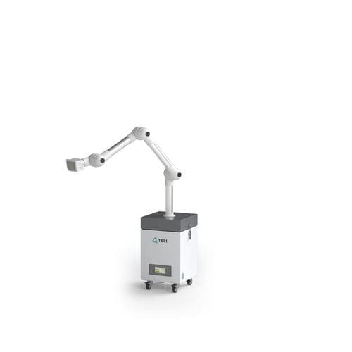 Sistema de aspiración para unidad de dermatología - TBH Health Basic* - TBH® GmbH - HEPA H13 / compacto / móvil