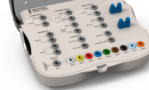Kit de instrumentos para implantología dental - B1  - Biotec Dental Implant Development GmbH