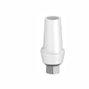 Pilar para implante de circona - Bio-ZT110 series - Biotec Dental Implant Development GmbH - hexágono interno / recto / Ti-base
