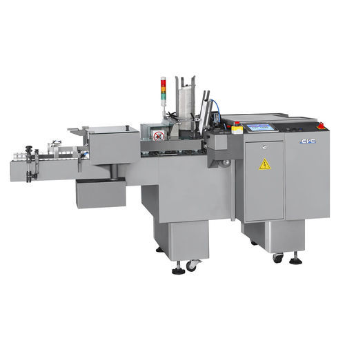 Estuchadora intermitente - 1600 - CVC Technologies - compacta / de botellas / en blíster