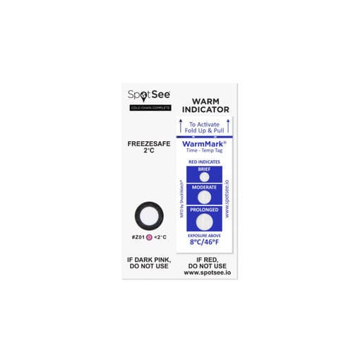 Bioindicador de temperatura - 2717 series - SpotSee - médico / para la industria farmacéutica
