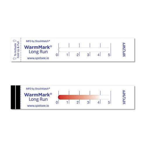 Bioindicador de temperatura - WarmMark® Long Run - SpotSee - para la industria farmacéutica