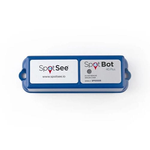 Registrador de datos de temperatura - SpotBot® 4G Plus - SpotSee - de humedad / para productos farmacéuticos