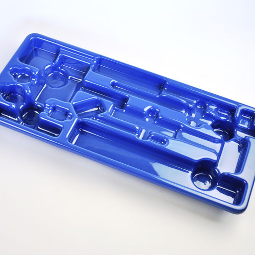 Bandeja de esterilización para instrumental dental - ALFAPLEX - para instrumental ortopédico / de plástico / termoformada