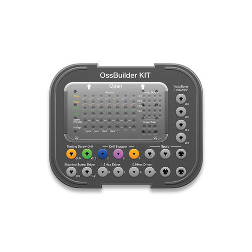 Kit de instrumentos para cirugía dental - OssBuilder - Osstem Implant France