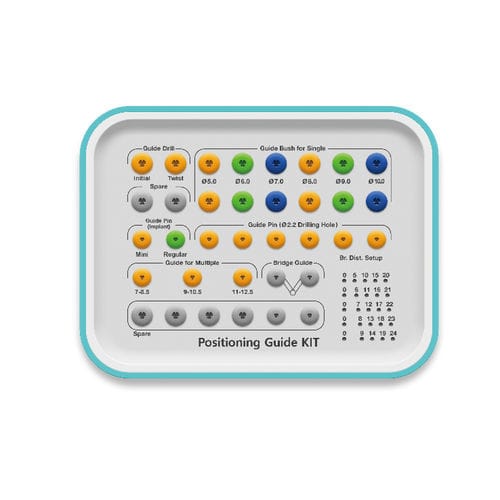 Kit de instrumentos para implantología dental - Osstem Implant France - estéril