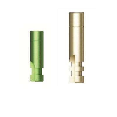 Análogo de implante dental de acero inoxidable - Osstem Implant France - recto / para laboratorio dental