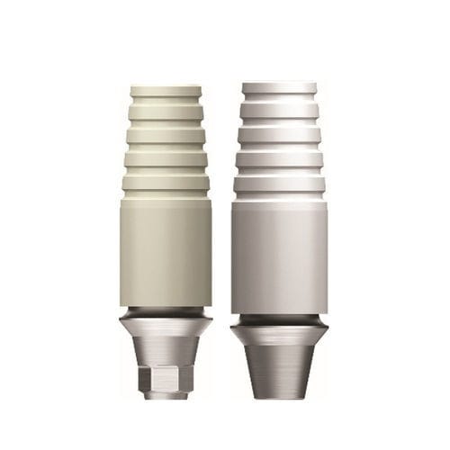 Pilar para implante de titanio - NP-Cast - Osstem Implant France - hexágono interno / externo / recto