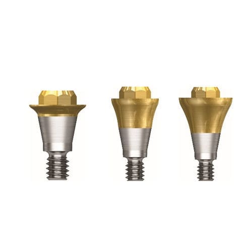 Pilar para implante de titanio - Osstem Implant France - interno / recto / multi-unit