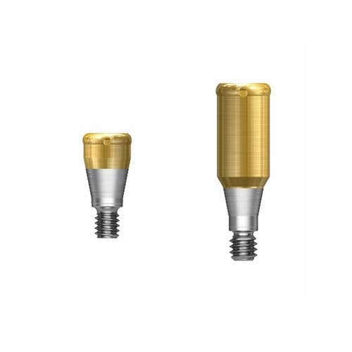 Pilar para implante de titanio - Port - Osstem Implant France - interno / recto / de tornillo