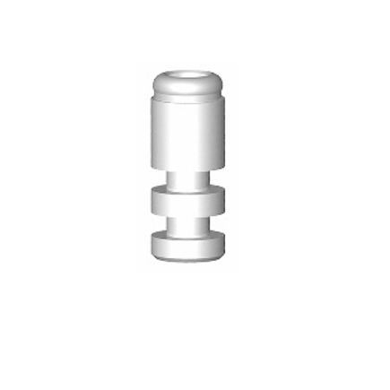 Análogo de implante dental de acero inoxidable - Port - Osstem Implant France - recto / para laboratorio dental / Locator®