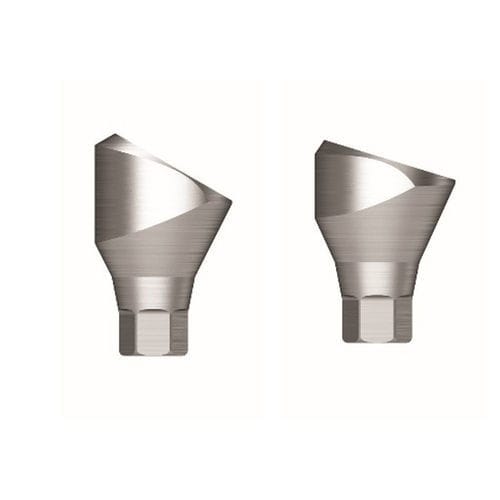Pilar para implante de titanio - Port - Osstem Implant France - hexágono interno / en ángulo