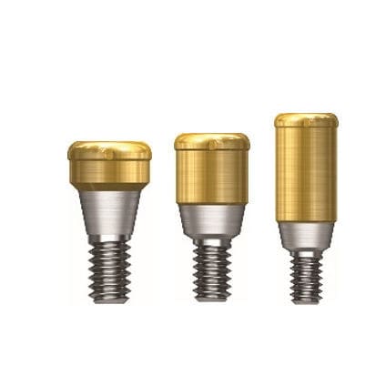 Pilar para implante de titanio - Osstem Implant France - interno / recto / de tornillo