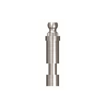 Análogo de implante dental de acero inoxidable - O-ring  - Osstem Implant France - recto / de una pieza