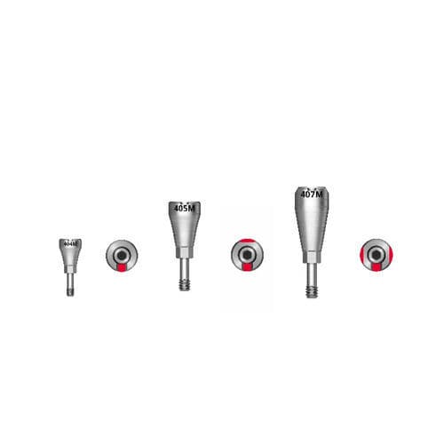 Pilar de cicatrización de titanio - TS  - Osstem Implant France - interno / recto / de tornillo