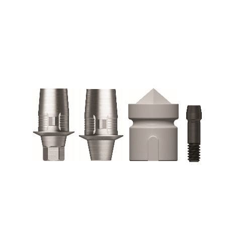 Pilar para implante de titanio - TS - Osstem Implant France - interno / recto / CAD CAM