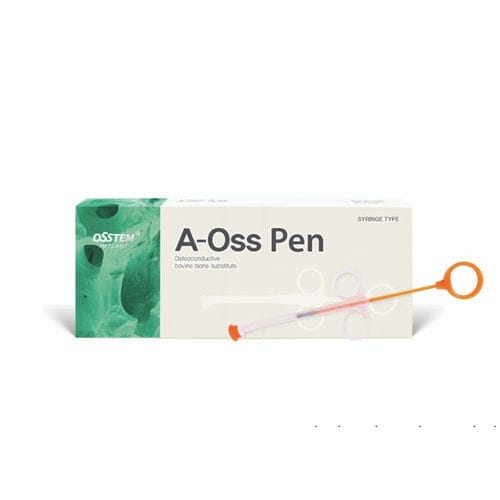 Sustituto óseo xenotransplante - A-Oss PEN  - Osstem Implant France - para cirugía dental / pasta