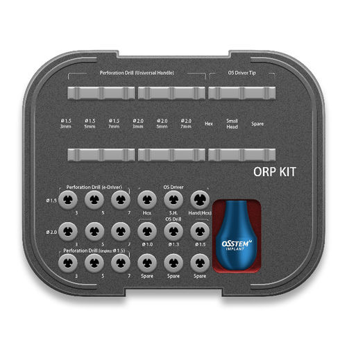 Kit de instrumentos para implantología dental - ORP  - Osstem Implant France - para ortodoncia