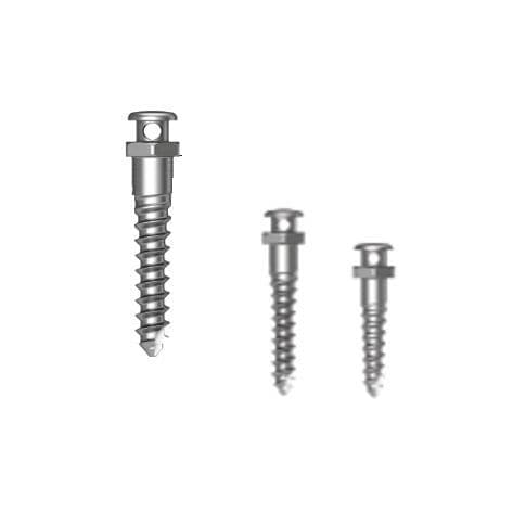 Miniimplante de titanio - Through Hole - Osstem Implant France - recto / de tornillo / de anclaje ortodóntico