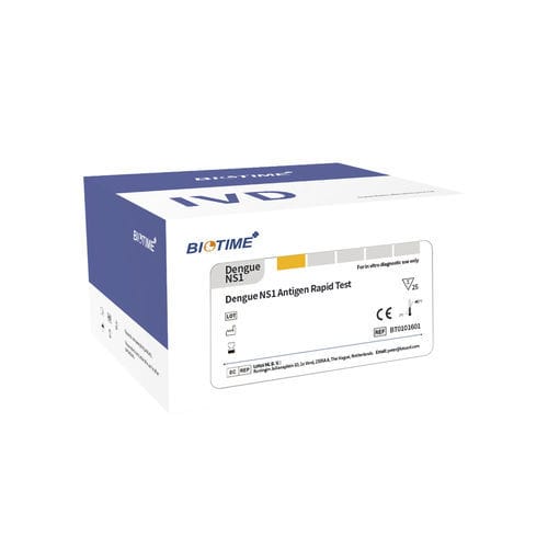 Prueba rápida para enfermermedades infecciosas - The Dengue NS1 - Xiamen Biotime Biotechnology Co., Ltd. - de malaria / para antígenos / de lactato deshidrogenasa