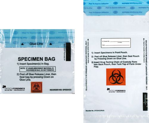 Bolsa para muestras biológicas - SPEBAGDRUG series - Tritech Forensics - de laboratorio