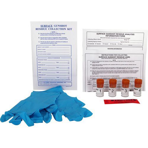 Kit de extracción de muestras de laboratorio - GSR-SEM/SUR(C) - Tritech Forensics - de superficie