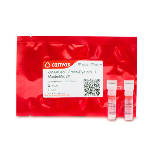 Kit de reactivos ADN polimerasas - E05 series - Canvax - polimerasa Taq / colorante / para PCR en tiempo real