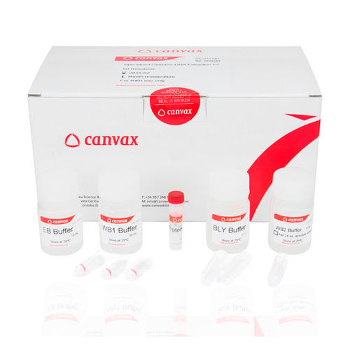 Kit de reactivos en solución - HigherPurity™ - Canvax - proteinasa K / solución tampón / para la investigación